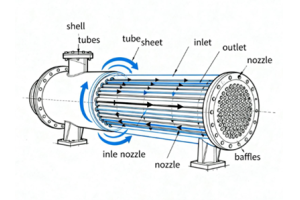 열교환기: 작동 원리, 유형 및 응용