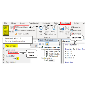 Macros and VBA