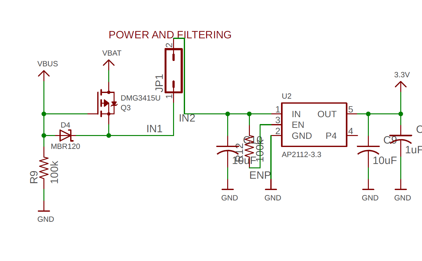 P-Channel MOSFET Power Switching Circuit
