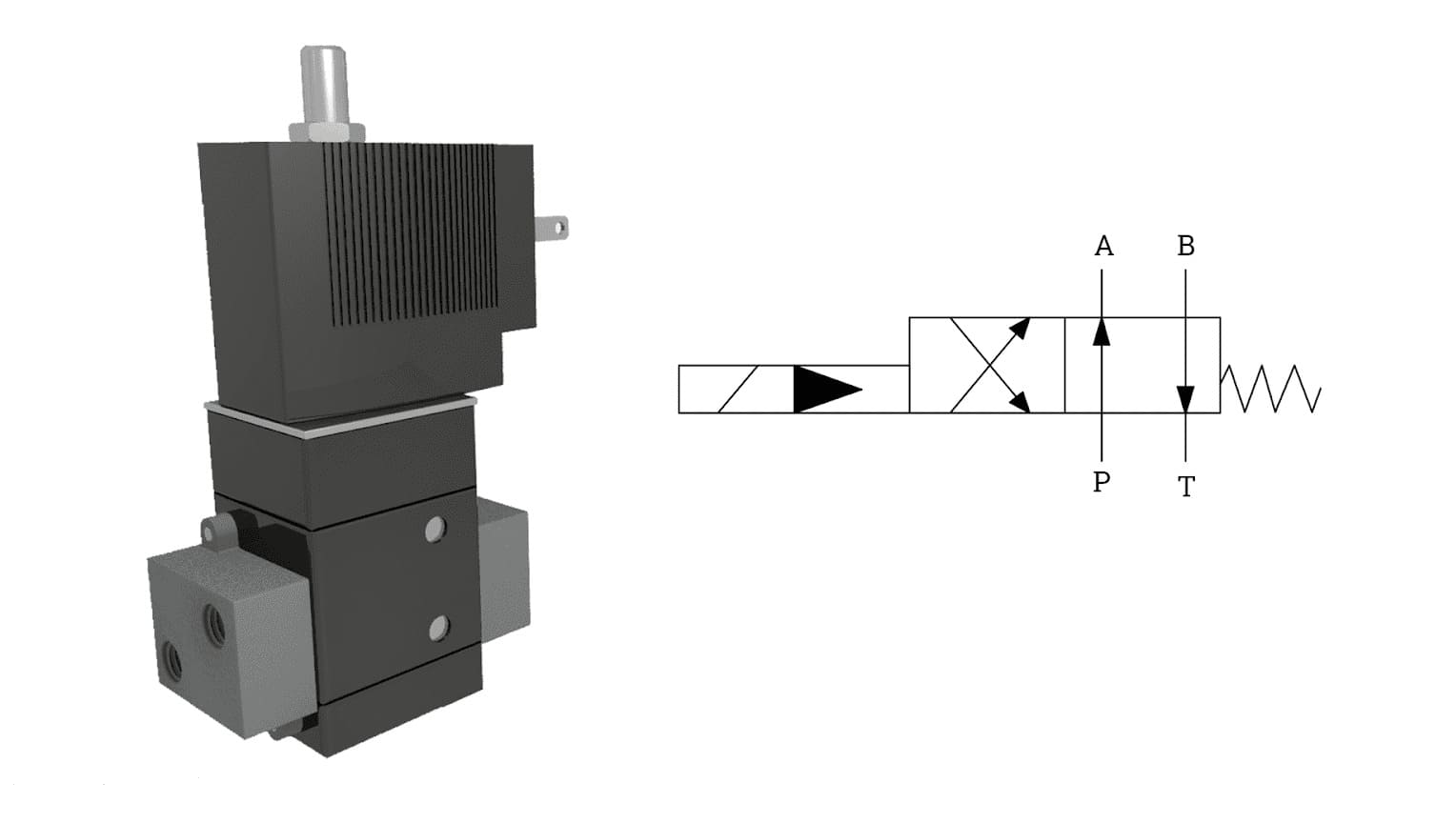 Four-Way Solenoid Valve